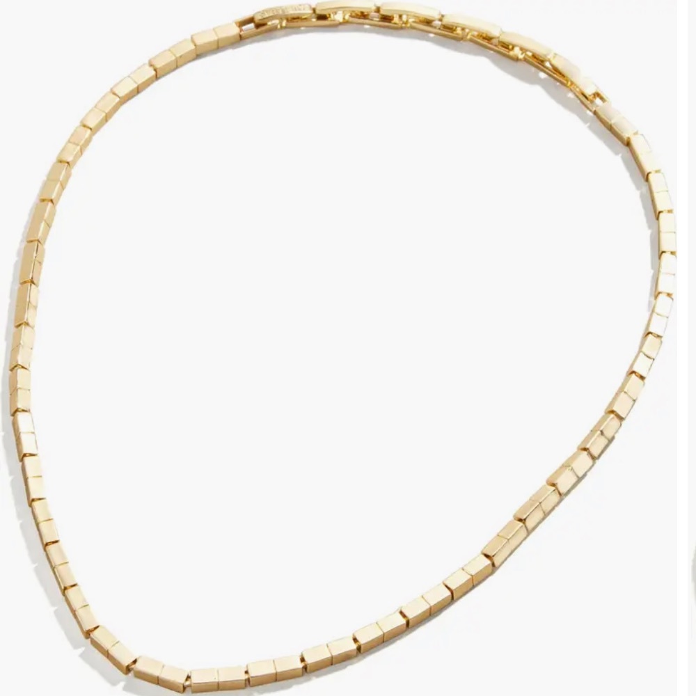 BaubleBar Bar Link Necklace Gold